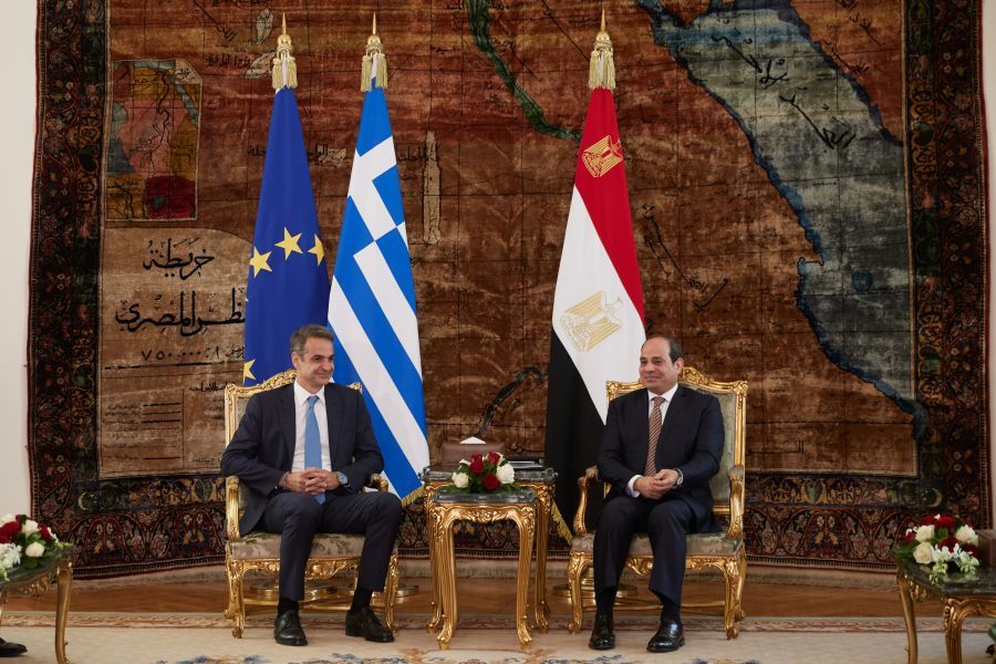 Τι συζήτησαν Κυριάκος Μητσοτάκης και Φατάχ αλ Σίσι