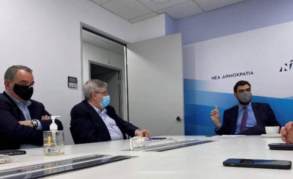 Συνάντηση του Προεδρείου της «ΕΝΟΤΗΤΑΣ» με τον Γραμματέα της ΝΔ