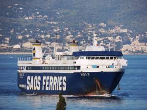 Δεν διεκδικεί την δρομολόγηση πλοίου για Σαμοθράκη η SAOS FERRIES
