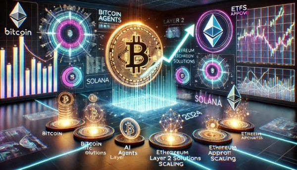 Ανασκόπηση 2024: Η αγορά crypto με τη γλώσσα των αριθμών