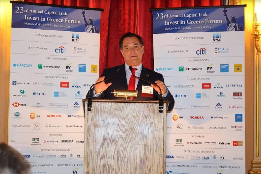 Γεωργιάδης: Τώρα είναι η ώρα να επενδύσετε στην Ελλάδα