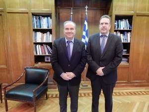 Παρεμπόριο και πτωχευτικό πλαίσιο στο επίκεντρο της συνάντησης ΕΣΕΕ-Παπαθανάση