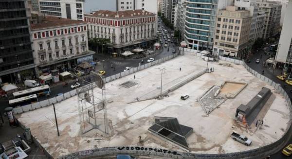 Εντός Φεβρουαρίου θα παραδοθεί στους Αθηναίους η πλατεία Ομονοίας