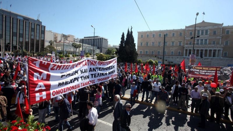 Οι συγκεντρώσεις των συνδικάτων για την εργατική Πρωτομαγιά