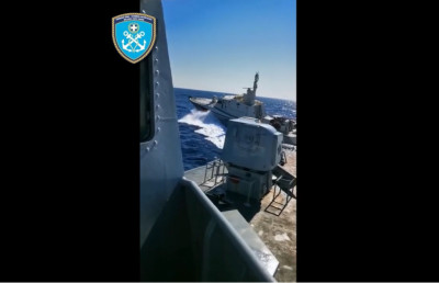 Παρενόχληση σκάφους του Λιμενικού από την τουρκική ακτοφυλακή στη Σάμο