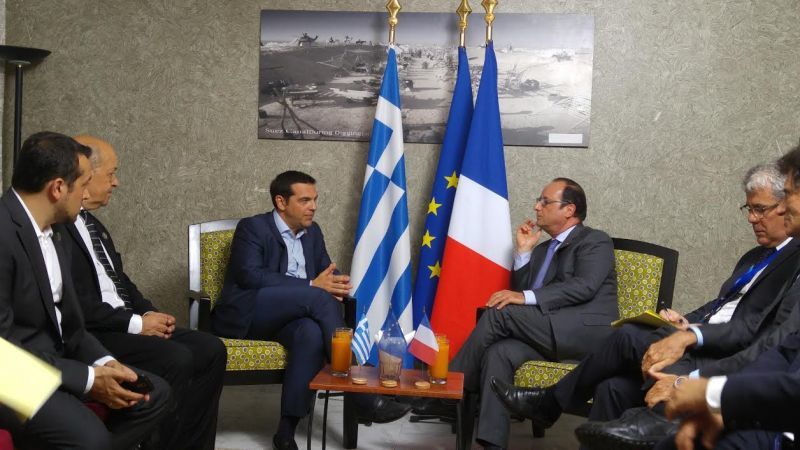 Τι είπε ο Τσίπρας με Ολάντ, Σίσι