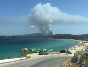 Φωτιά στη Βουρβουρού Χαλκιδικής: Συνελήφθη ύποπτος για εμπρησμό
