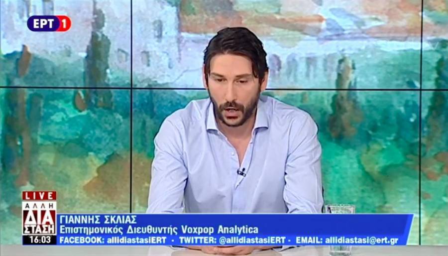 Οι… τρικυμιώδεις εξηγήσεις του δημοσκόπου του Μαξίμου (video)