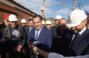 Γεωργιάδης από Ναυπηγεία Ελευσίνας: Σήμερα βλέπουμε ένα μικρό θαύμα