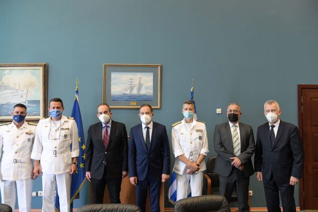 Συνάντηση Πλακιωτάκη με τον Εκτελεστικό Διευθυντή της FRONTEX Fabrice Leggeri