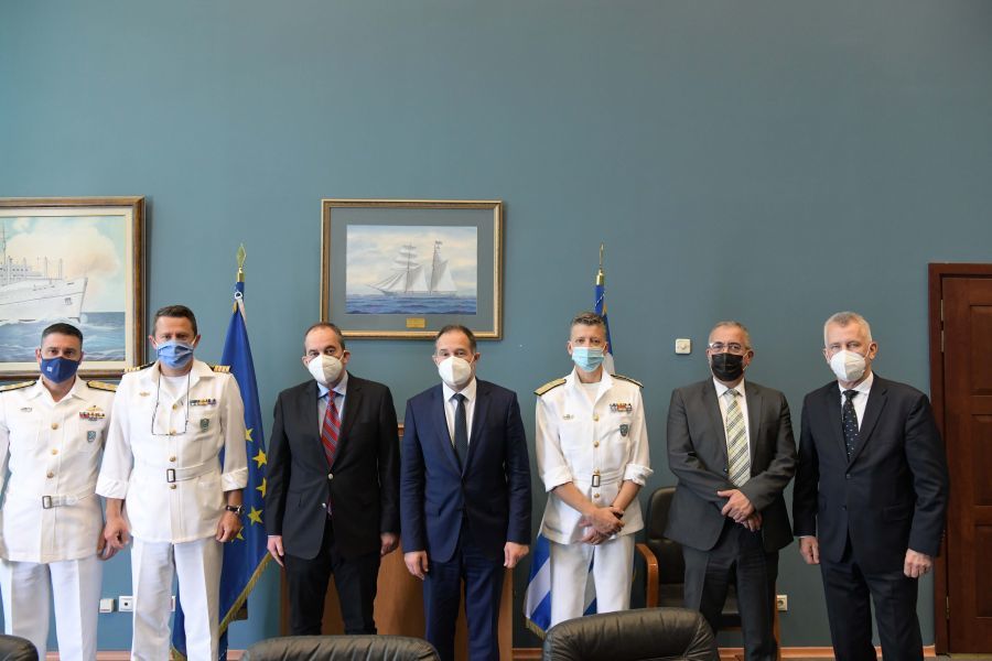Συνάντηση Πλακιωτάκη με τον Εκτελεστικό Διευθυντή της FRONTEX Fabrice Leggeri
