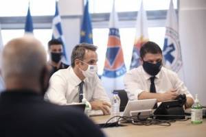Αναβαθμίζεται το υφυπουργείο Πολιτικής Προστασίας-Επίσκεψη Μητσοτάκη