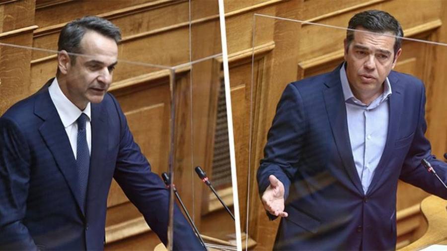 Ευθεία σύγκρουση Μητσοτάκη-Τσίπρα: Προτιμώ ειλικρινή συγγνώμη από την καμία συγγνώμη