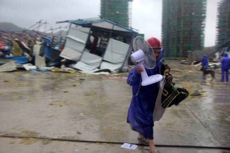 Κίνα: 13 νεκροί και 16 αγνοούμενοι από τον τυφώνα Λέκιμα