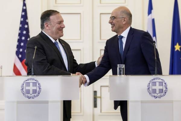 Δένδιας και Πομπέο υπέγραψαν τη νέα διμερή συμφωνία αμυντικής συνεργασίας