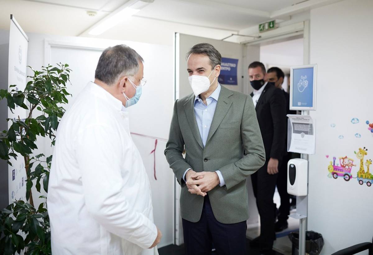 Μητσοτάκης: 1,5 εκατ. εμβολιασμοί τον Απρίλιο