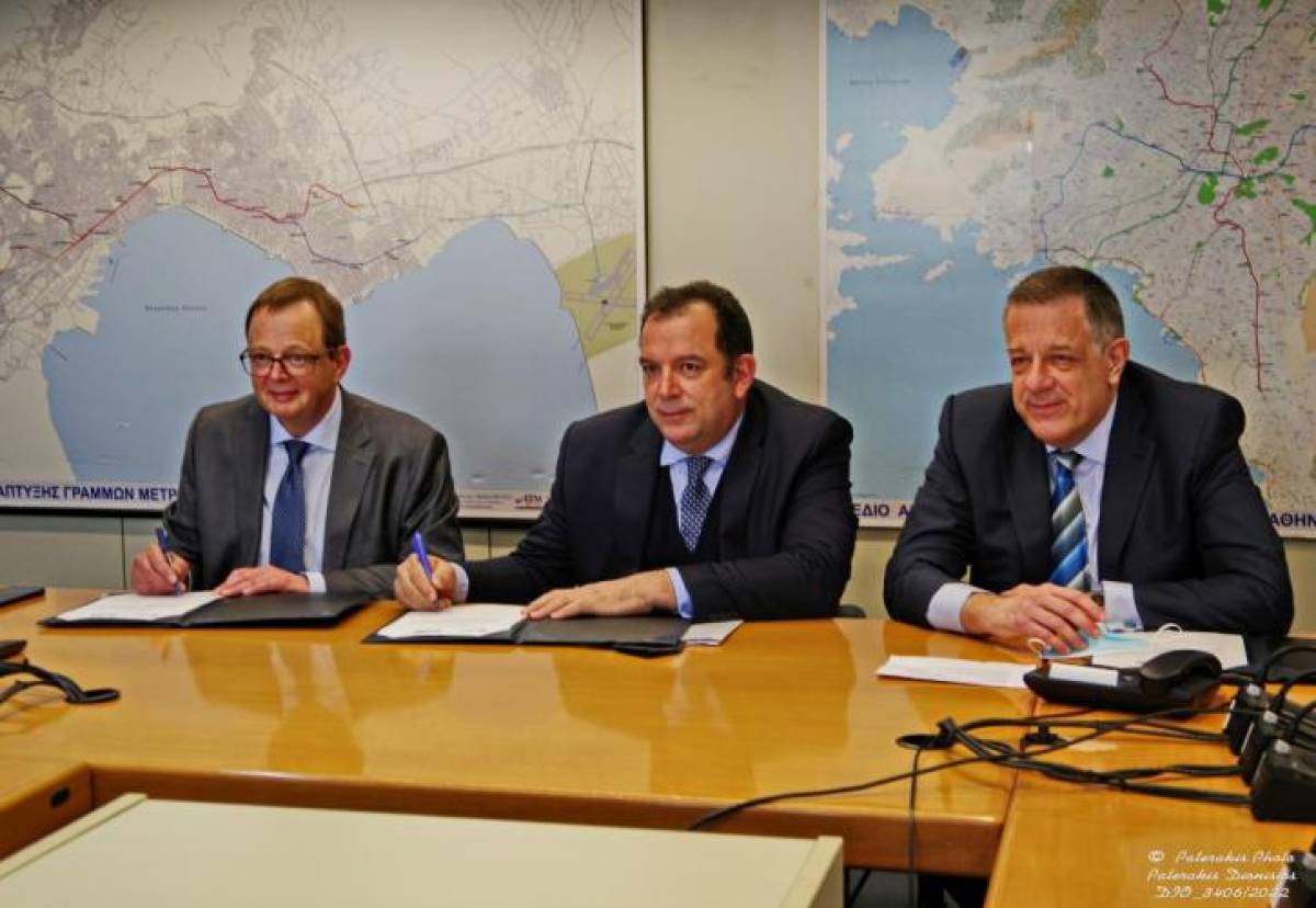 Αττικό Μετρό-ΕΤΕπ: 580 εκατ.ευρώ για τη νέα γραμμή του Μετρό