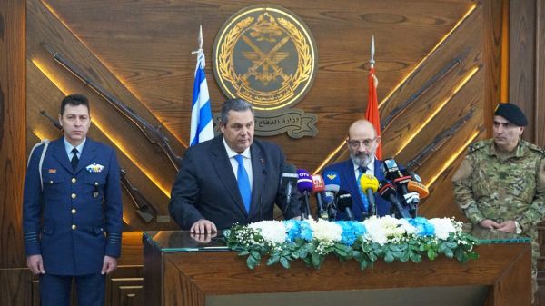 Καμμένος: Αναβαθμισμένη αμυντική συνεργασία μεταξύ Λιβάνου και Ελλάδας