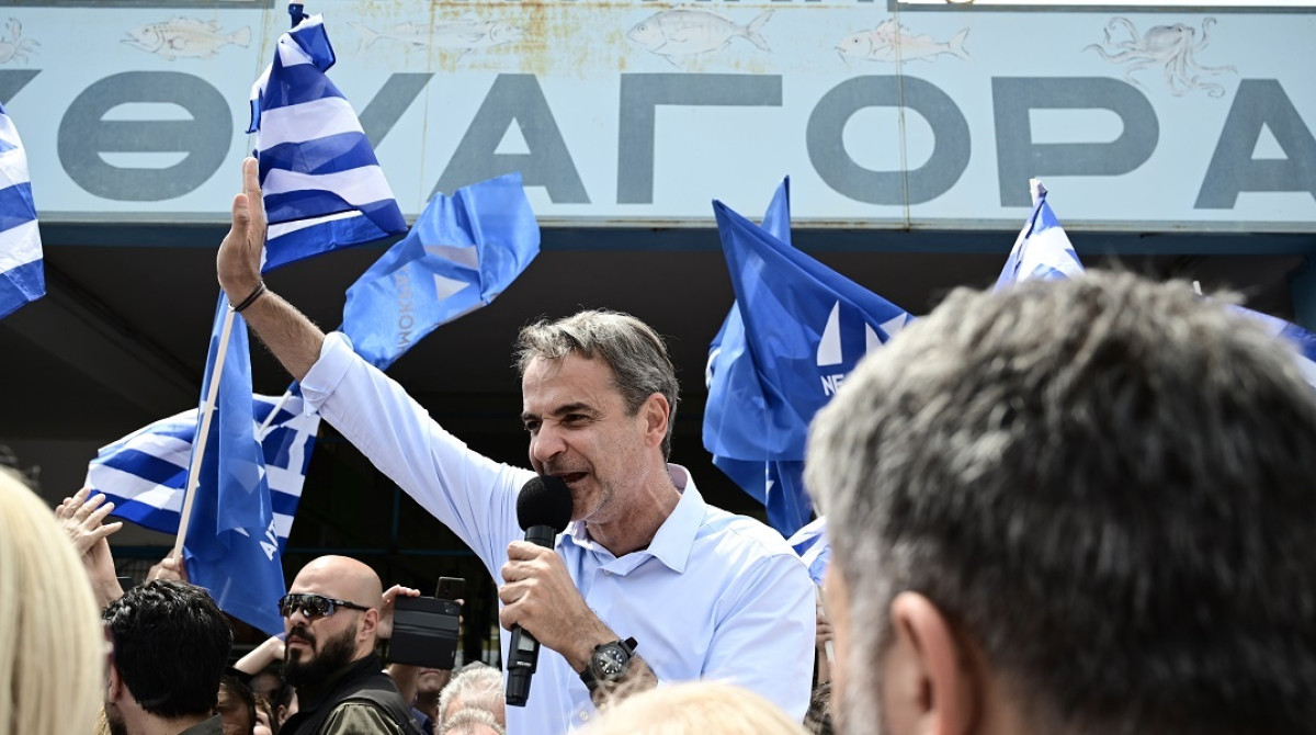Μητσοτάκης από Σαλαμίνα: Στόχος η αυτοδυναμία- «Όχι» σε νέες περιπέτειες