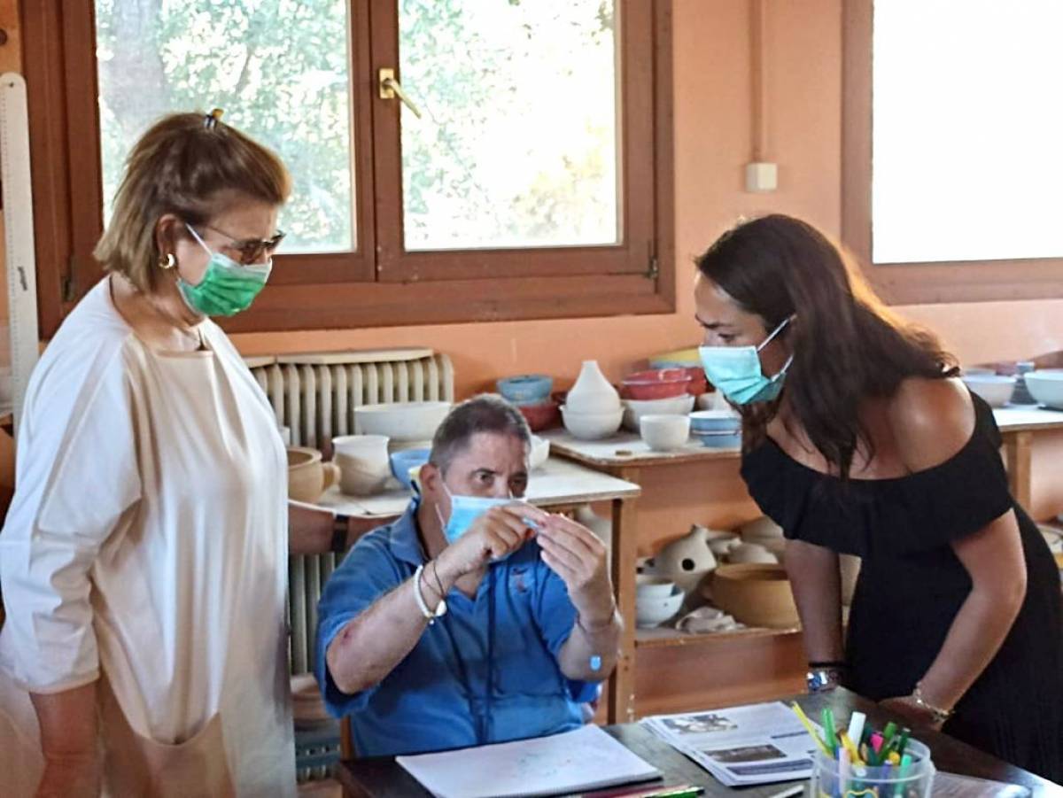 Στην «Εστία Άγιος Νικόλαος» στο Γαλαξίδι η Υφυπουργός Εργασίας, Δόμνα Μιχαηλίδου