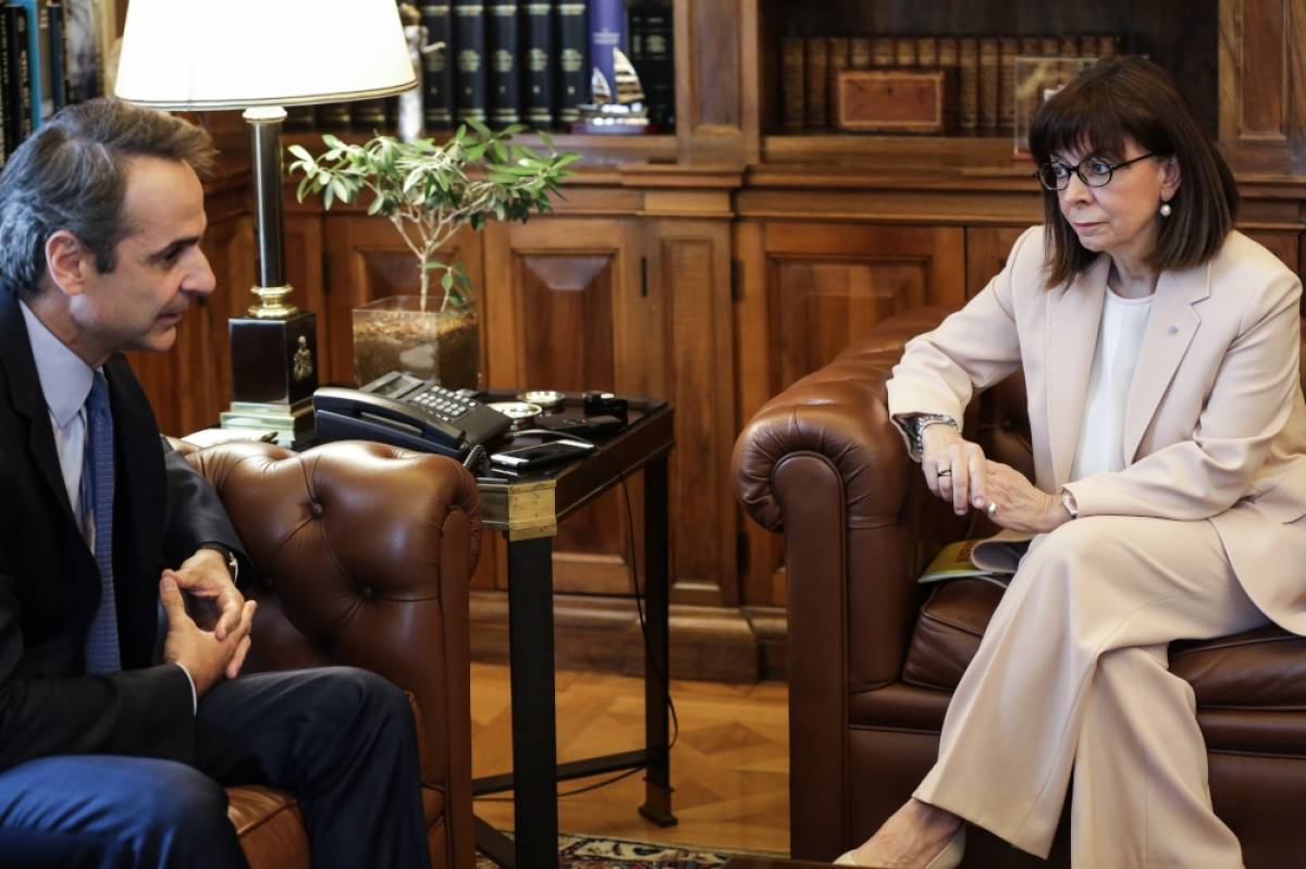 Μητσοτάκης σε Σακελλαροπούλου: Η Τουρκία απομονώνεται