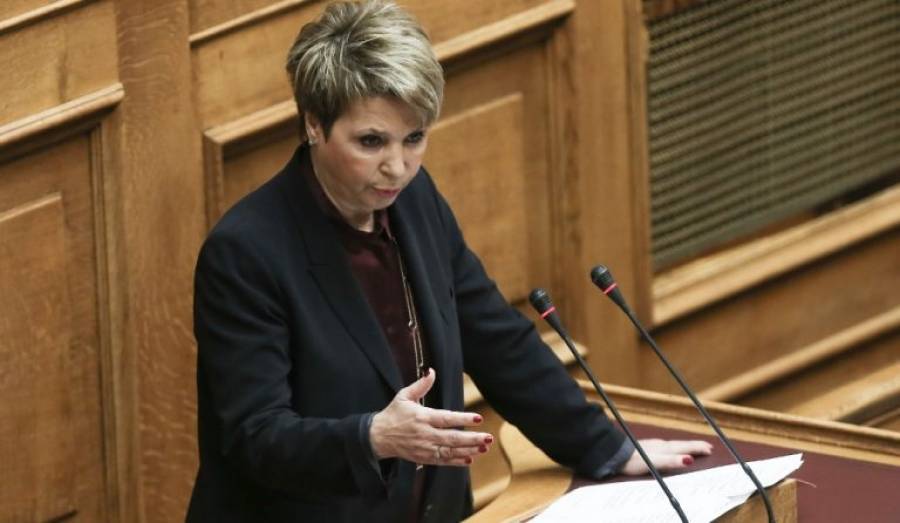 Γεροβασίλη: Η κυβέρνηση θέλει να καταστρατηγεί τον κανονισμό της Βουλής