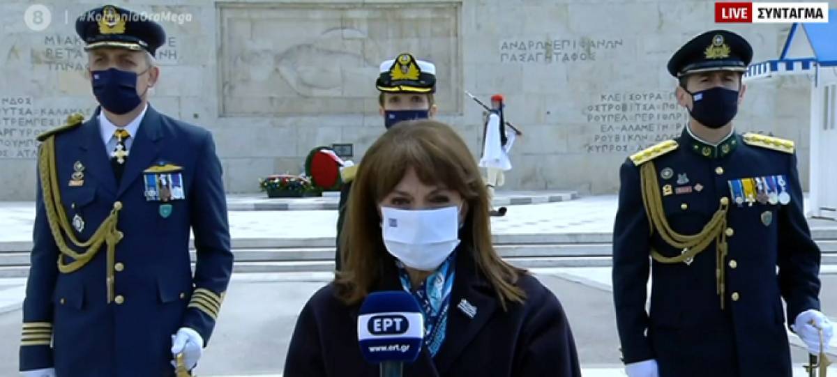 Σακελλαροπούλου: H μεγαλύτερη δύναμη του Έθνους μας βρίσκεται στην ενότητα