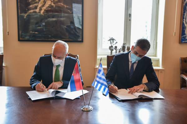 Μπακογιάννης: Σήμερα οι σχέσεις Αθήνας– Βελιγραδίου γίνονται ακόμη πιο ισχυρές
