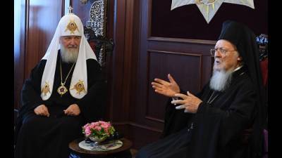 Αγία Σοφία: Στο πλευρό του Βαρθολομαίου ο Πατριάρχης Μόσχας Κύριλλος