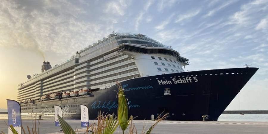 Η TUI Cruises ξεκινά τις κρουαζιέρες στην Ελλάδα