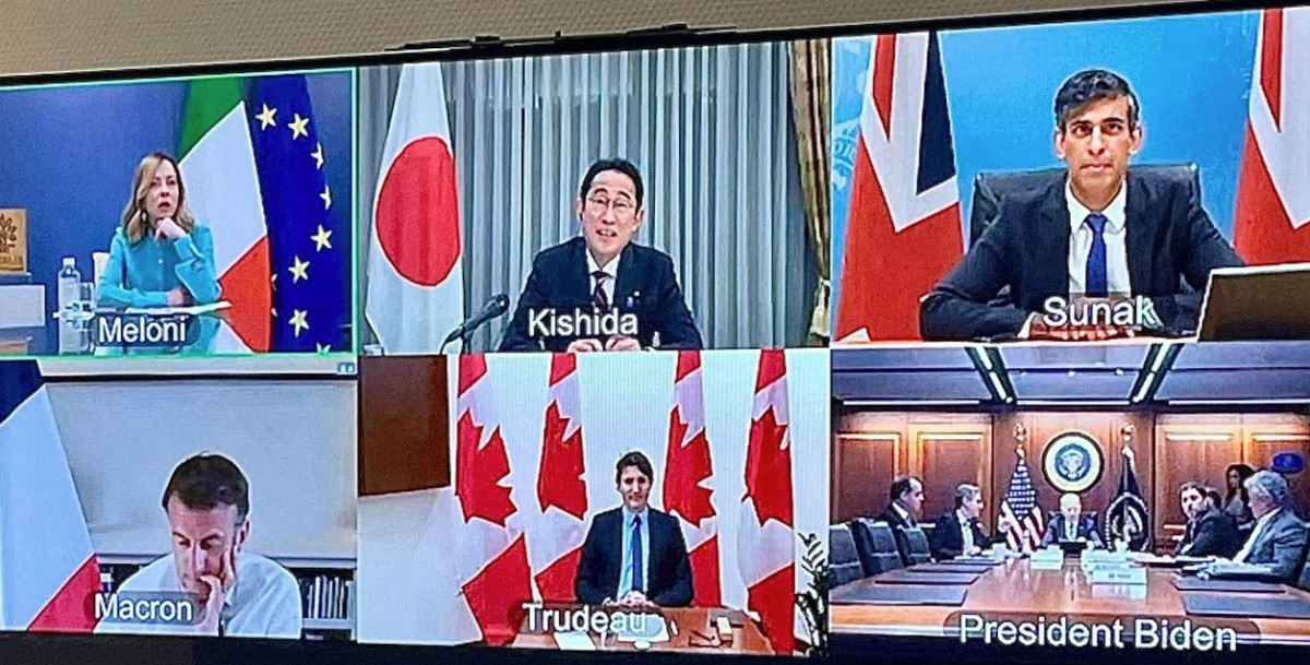 G7: Καταδίκασε ομόφωνα την ιρανική επίθεση-Εργαζόμαστε για σταθεροποίηση της κατάστασης