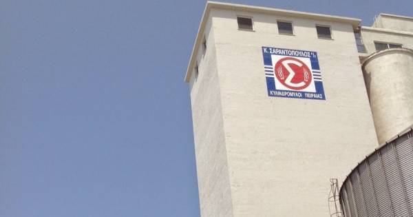 Κυλινδρόμυλοι Σαραντόπουλος: Μείωση πωλήσεων κατά 8% στο 9μηνο