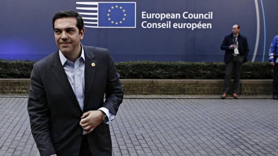 Αποχαιρετισμός στις Βρυξέλλες για τον Αλέξη Τσίπρα