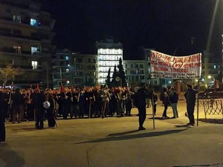 Πορείες φοιτητών με αφορμή τα επεισόδια στην ΑΣΟΕΕ