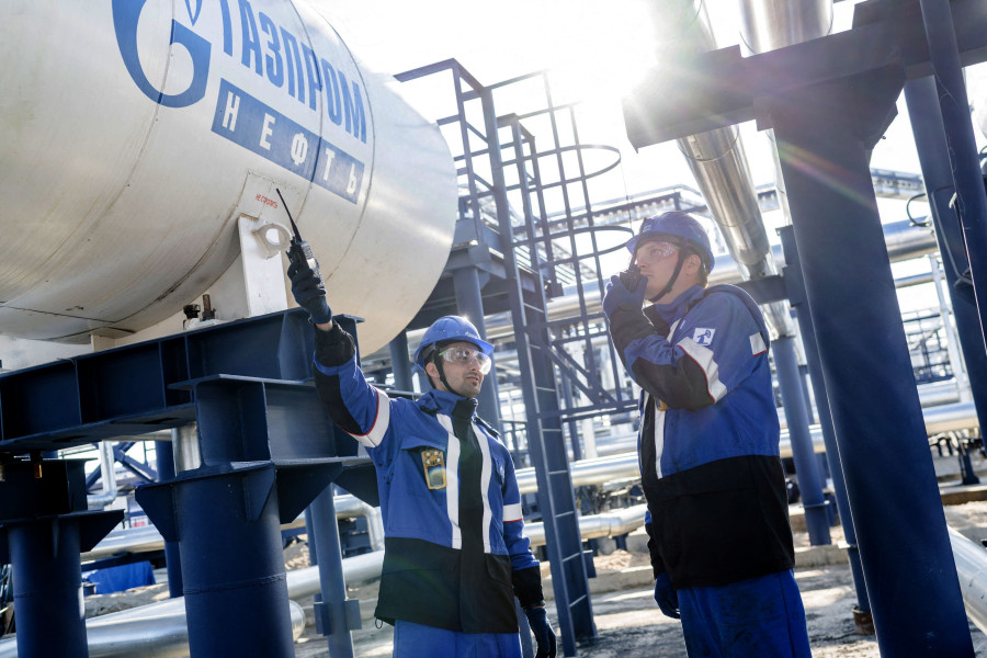 Gazprom: Σταθερές οι ροές φυσικού αερίου μέσω Ουκρανίας στην Ευρώπη