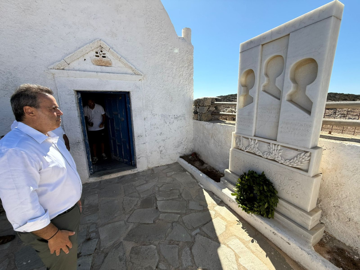 Περιοδεία σε Αμοργό, Λιάδια, Κίναρο και Λέβιθα ο Υπουργός Περιβάλλοντος και Ενέργειας, Σταύρος Παπασταύρου