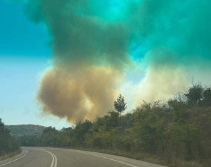 Πέλλα: Φωτιά σε χορτολιβαδική έκταση στο Μαυροβούνι Σκύδρας – Επιχειρεί ελικόπτερο