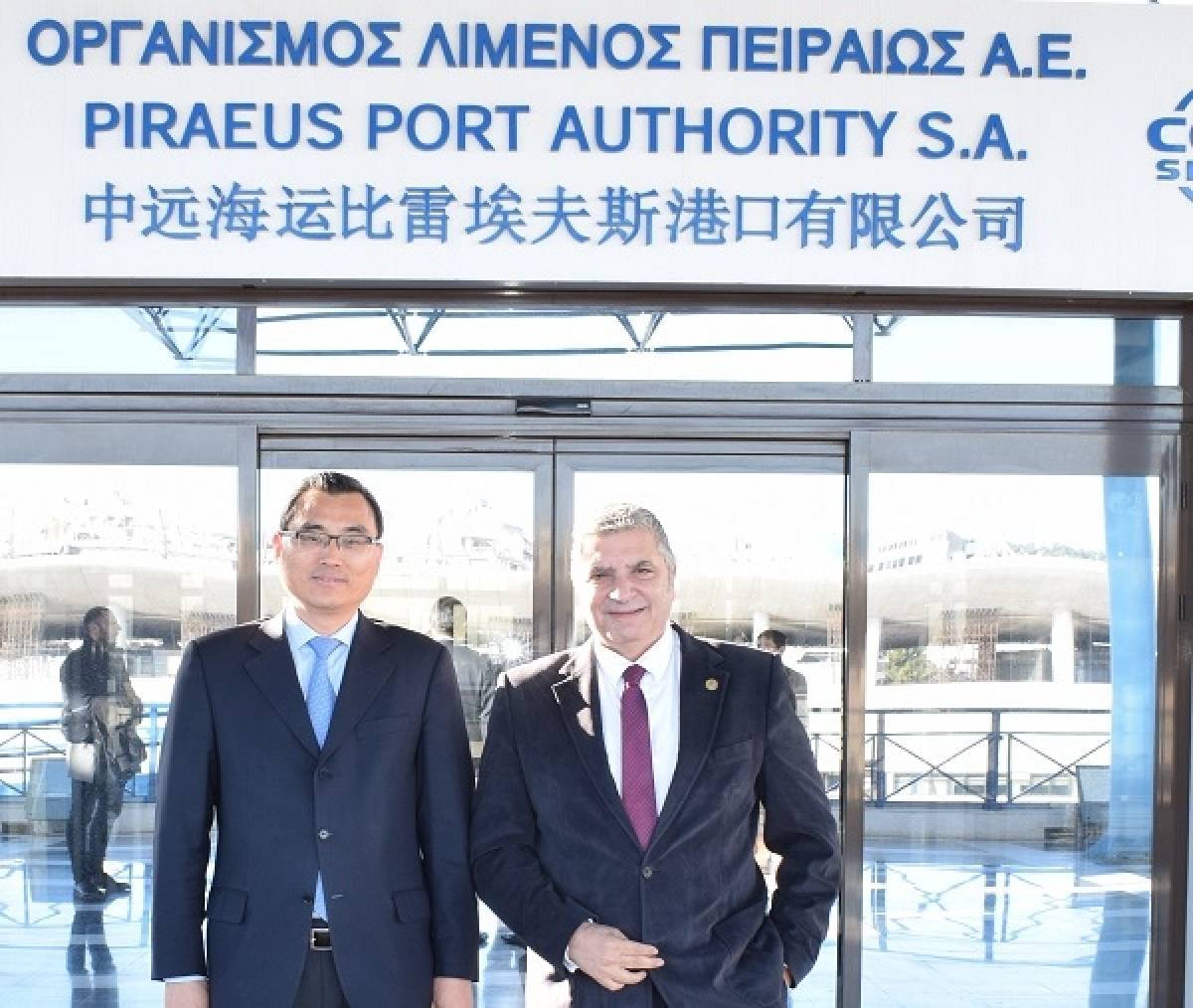 Συνάντηση προέδρου ΟΛΠ-Πατούλη: Στο επίκεντρο η επέκταση του επιβατικού λιμένα