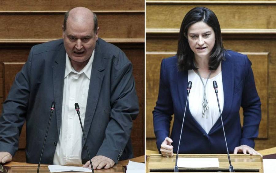 Ανταλλαγή «πυρών» Κεραμέως - Φίλη στη Βουλή