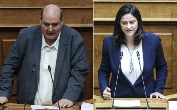Ανταλλαγή «πυρών» Κεραμέως - Φίλη στη Βουλή