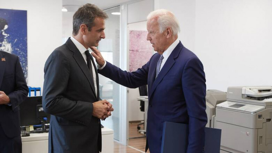 Ένα «καυτό» θέμα που μπορεί να βρεθεί στην ατζέντα της συζήτησης Μητσοτάκη - Μπάιντεν