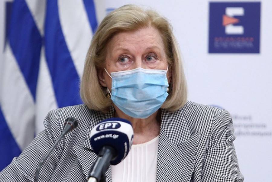 Θεοδωρίδου: Δεν υπάρχει ανάγκη για τρίτη δόση στον γενικό πληθυσμό