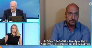 Ζαούτης: Αναμφισβήτητα αποτελεσματικό και ασφαλές το εμβόλιο