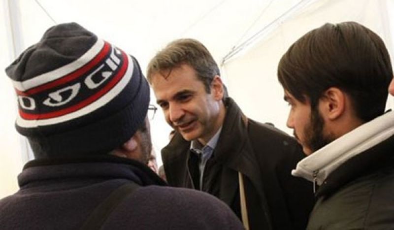 Στην Ειδομένη ο Μητσοτάκης: «Γροθιά στο στομάχι της πολιτισμένης Ευρώπης»
