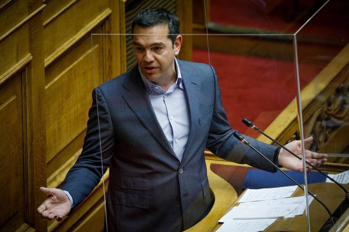 Τσίπρας: Γαλάζια παιδιά παντού ενώ η κοινωνία στενάζει