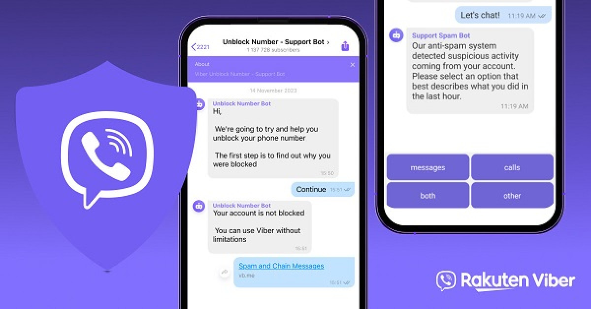 Viber: Οδηγός προστασίας από τα ανεπιθύμητα μηνύματα για τις γιορτές