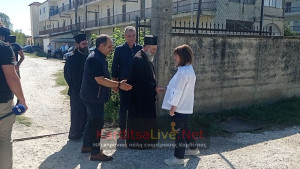 Σε Καρδίτσα και Βόλο η Σακελλαροπούλου- Επισκέφθηκε δομές με πλημμυροπαθείς