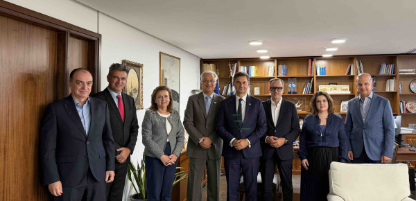 Συνάντηση της ΕΛΛΑ-ΔΙΚΑ ΜΑΣ με τον Υφυπουργό Εξωτερικών Χάρη Θεοχάρη