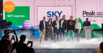 SKY express:«BRAND OF THE YEAR» στα Peak Performance Marketing Awards