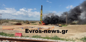 Αλεξανδρούπολη: Μπλακ άουτ λόγω εργατικού ατυχήματος- Στην εντατική χειριστής γερανού